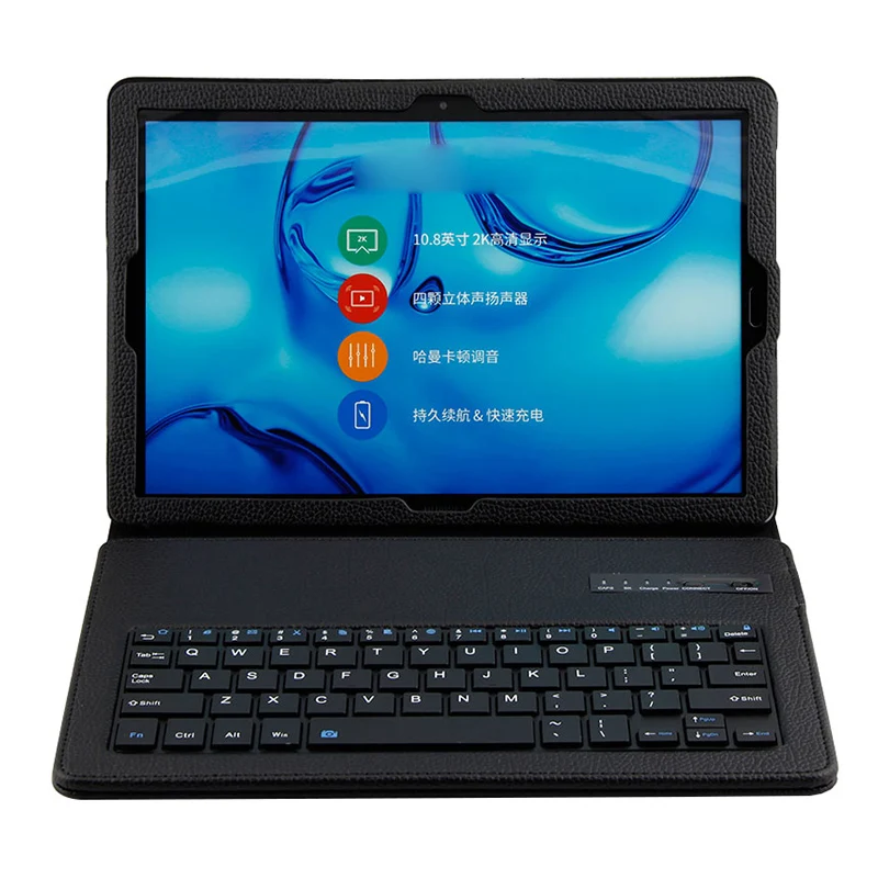 JRZ 10 8 дюймов чехол для планшета Huawei MediaPad M5 CRM-AL09 CRM-W09 Съемная Wi-Fi Bluetooth клавиатура