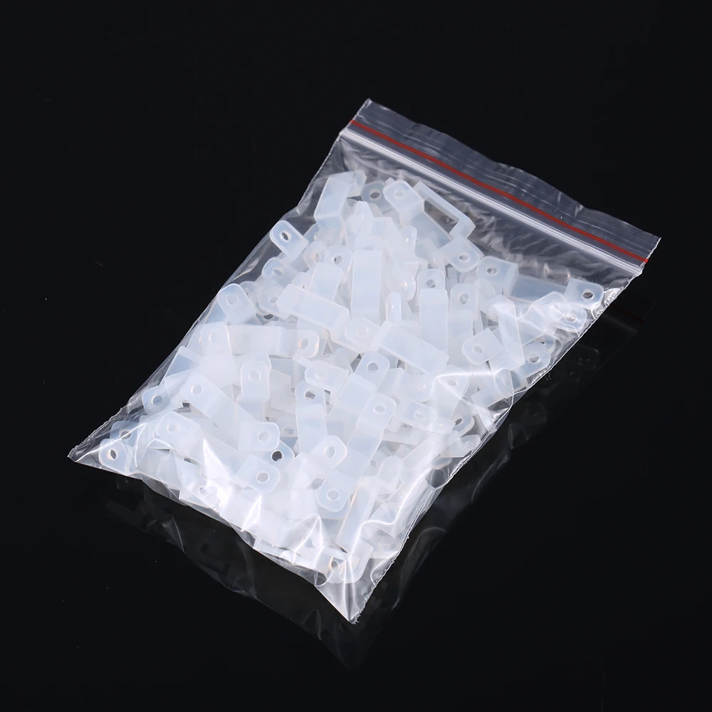 Translucent Fastener Clips Flexible Mounting Fixer for Fixing LED Strip Lights 5050 5730 3528 2835
Translucent Fastener Clips Flexible Mounting Fixer for Fixing LED Strip Lights 5050 5730 3528 2835