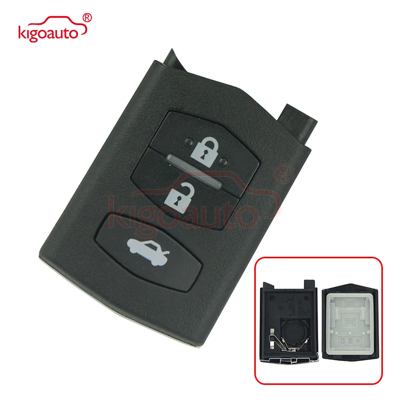 Kigoauto Remote key case cover 3 button for Mazda 2 3 5 6 MX-5 RX-8 2003 - 2013 car key replacement shell
Kigoauto Remote key case cover 3 button for Mazda 2 3 5 6 MX-5 RX-8 2003 - 2013 car key replacement shell