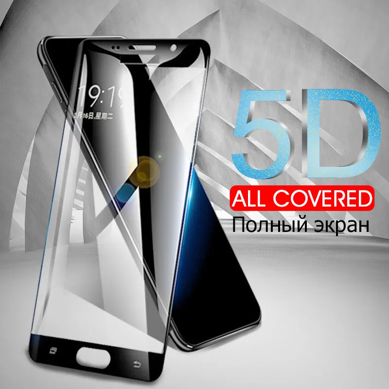 Защитное стекло для экрана Samsung A5 A7 A3 2017 2016 закаленное A750 A730 J7 J5 J3 пленка|Защитные