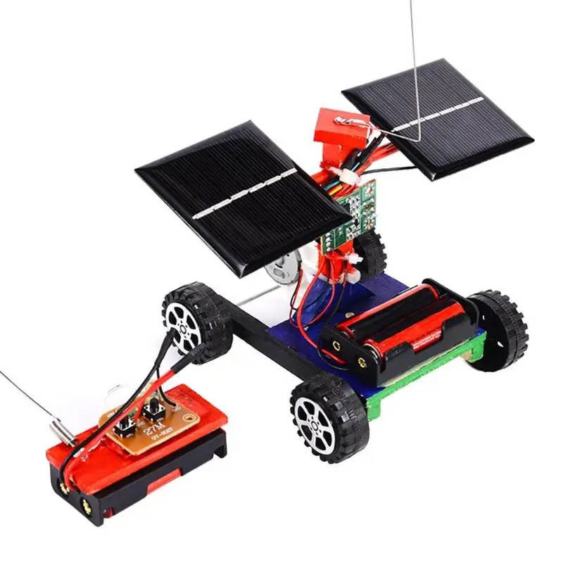 DIY Solar Car Kids Toy Science Educational Toy Assembly RC Toys Mini Wooden Car Wireless Remote Control Vehicle Model
DIY Solar Car Kids Toy Science Educational Toy Assembly RC Toys Mini Wooden Car Wireless Remote Control Vehicle Model