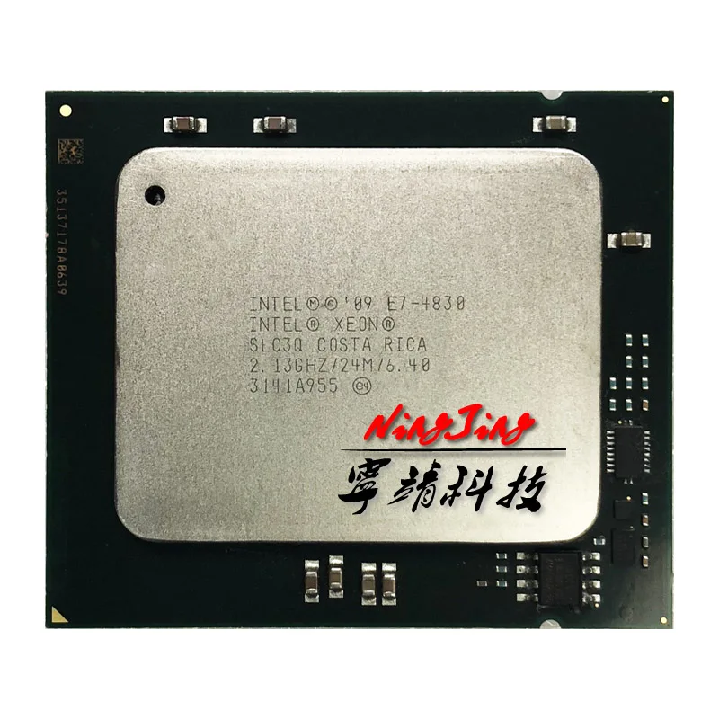 Процессор Intel Xeon E7 4830 2 1 ггц восемь ядер шестнадцать потоков 24 мб 105 вт LGA
