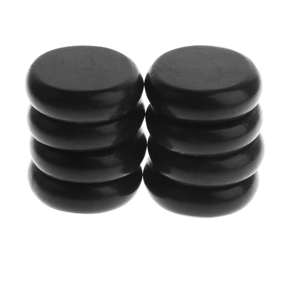 8 Pieces Set Large Ovular Black Basalt Hot Stone Rock Massage Lava Natural Stones
8 Pieces Set Large Ovular Black Basalt Hot Stone Rock Massage Lava Natural Stones
