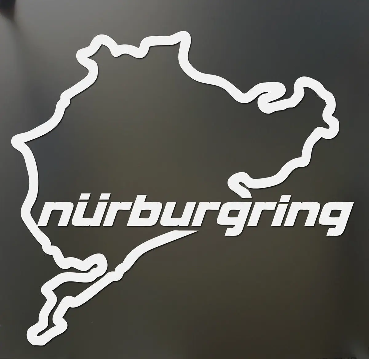 Fun Nurburgring карта виниловая наклейка грузовик окна автомобиля для стен и окон двери