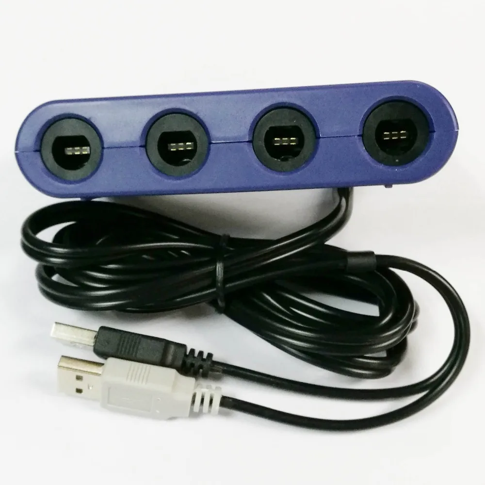 Для GameCube/N GC контроллер адаптер конвертер для WiiU и ПК USB нанду o переключатель Super