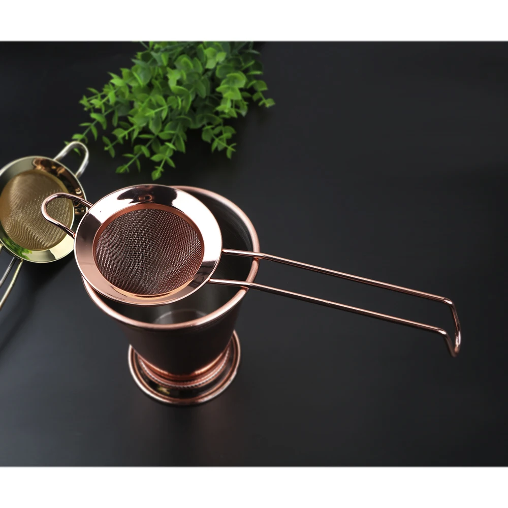 Cocktail Strainer Bar Tools Flour Colander Sifter For Removing Bits From Juice Stainless Steel Wire Fine Mesh Strainer 
Cocktail Strainer Bar Tools Flour Colander Sifter For Removing Bits From Juice Stainless Steel Wire Fine Mesh Strainer