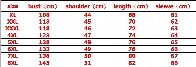 big size 8XL 7XL high quality plus size 8XL 7XL 6XL men windbreaker Bomber jacket new coat casual outwear mens Jackets and coats
big size 8XL 7XL high quality plus size 8XL 7XL 6XL men windbreaker Bomber jacket new coat casual outwear mens Jackets and coats