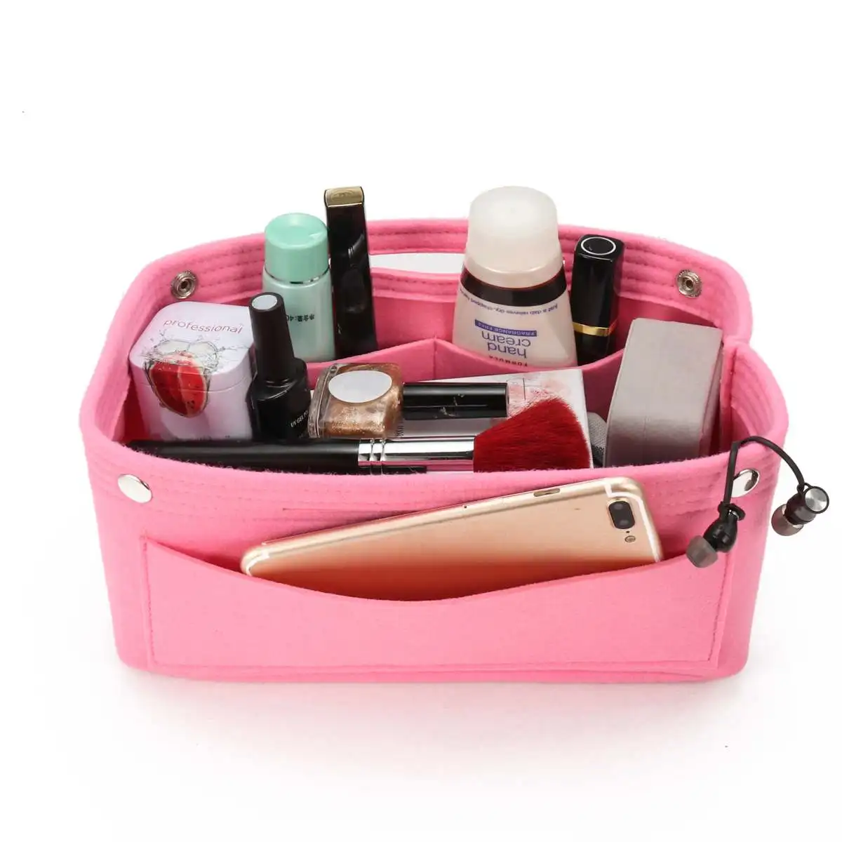 Colorful handbag organizer bag Multifunction Handbag Cosmetic Organizer Purse Insert Bag Felt Fabric Storage Pouch
Colorful handbag organizer bag Multifunction Handbag Cosmetic Organizer Purse Insert Bag Felt Fabric Storage Pouch