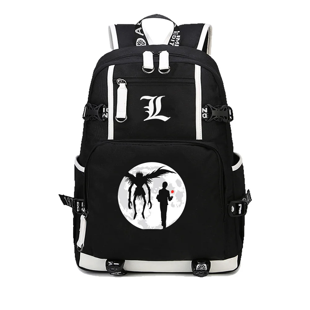 anime Death Note Backpack Shoulder bag schoolbag Laptop bag packsack men women student bookbag Notebook Teenagers Knapsack
anime Death Note Backpack Shoulder bag schoolbag Laptop bag packsack men women student bookbag Notebook Teenagers Knapsack