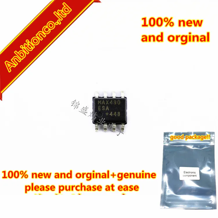 5 шт., новинка 100%, оригинальная MAX490ESA MAX490ESA SOP8, низкая мощность, скорость вращения
5 шт., новинка 100%, оригинальная MAX490ESA MAX490ESA SOP8, низкая мощность, скорость вращения