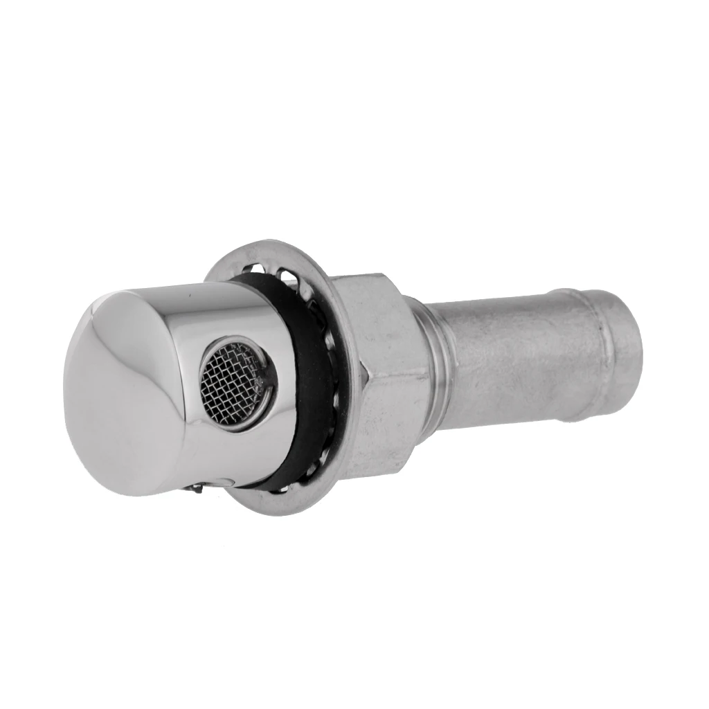 316 Stainless Steel Boat Straight Fuel Gas Tank Vent With Mounting Gasket Hardware Fitting Durable Parts For Marine Truck Etc
316 Stainless Steel Boat Straight Fuel Gas Tank Vent With Mounting Gasket Hardware Fitting Durable Parts For Marine Truck Etc