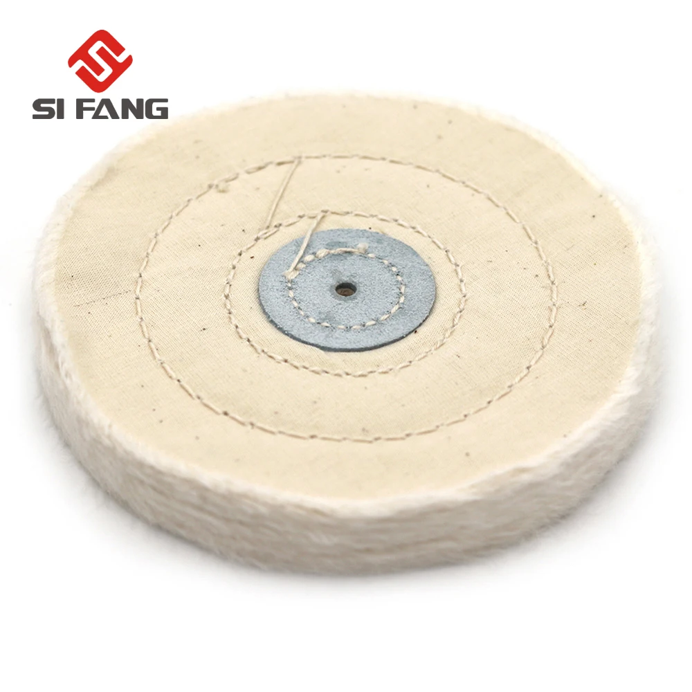 5"/125mm Bench Grinder Cotton Stitch Polishing Buffing Wheel Mirror Polishing Wheel Jewelry Buffing Wheel
5"/125mm Bench Grinder Cotton Stitch Polishing Buffing Wheel Mirror Polishing Wheel Jewelry Buffing Wheel