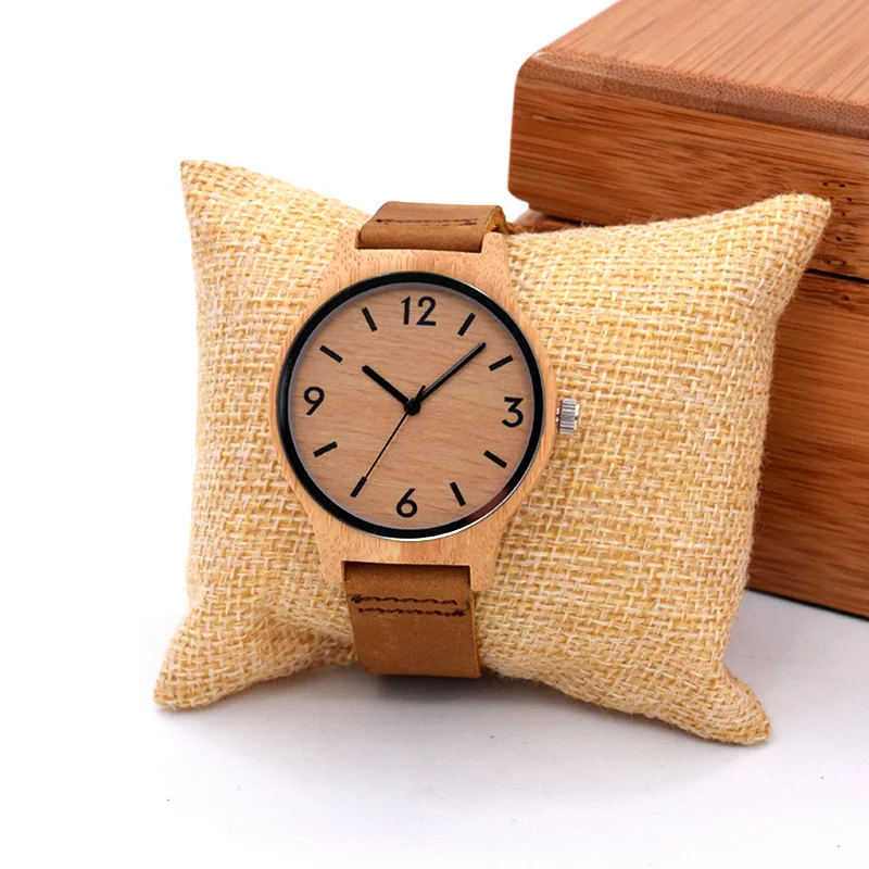 High-end Elegant Wooden Watches for Women 16mm Leather Watchband Fashion Classic Handmade Relogio Feminino Clock Christmas Gift
High-end Elegant Wooden Watches for Women 16mm Leather Watchband Fashion Classic Handmade Relogio Feminino Clock Christmas Gift