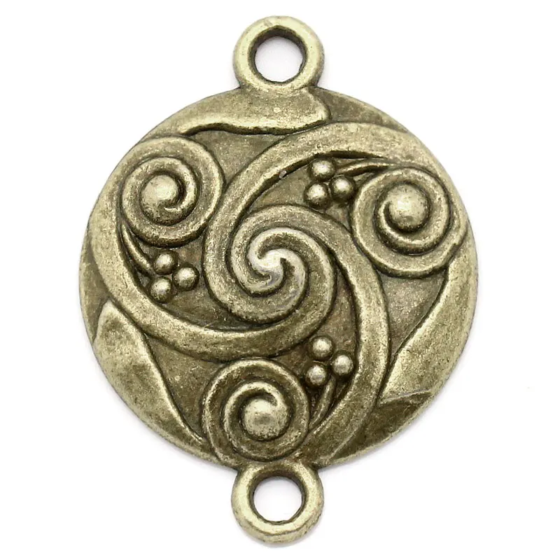 DoreenBeads коннекторы фурнитура круглая античная бронза узор резной 28x21 мм, 30 шт (B23536), yiwu
DoreenBeads коннекторы фурнитура круглая античная бронза узор резной 28x21 мм, 30 шт (B23536), yiwu