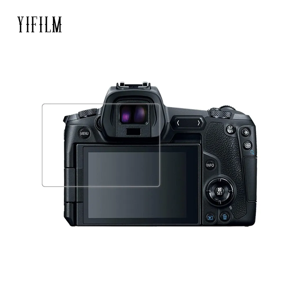 2.5D прозрачное закаленное стекло для защиты экрана Canon EOS R Ra RP M200 70D 77D 90D 600D 80D 6D