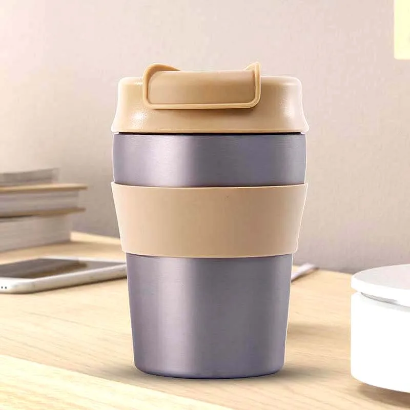 280Ml Travel Thermo Mug Vacuum Cup Stainless Steel Bottle Insulated Tumbler Tea Coffee Mugs | Дом и сад