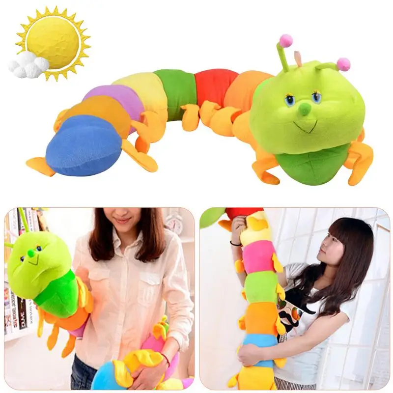 Colorful Soft Caterpillar Doll Cute Development Children's Toy Simulation Plush Animal Baby Comfort Toy For Kids
Colorful Soft Caterpillar Doll Cute Development Children's Toy Simulation Plush Animal Baby Comfort Toy For Kids