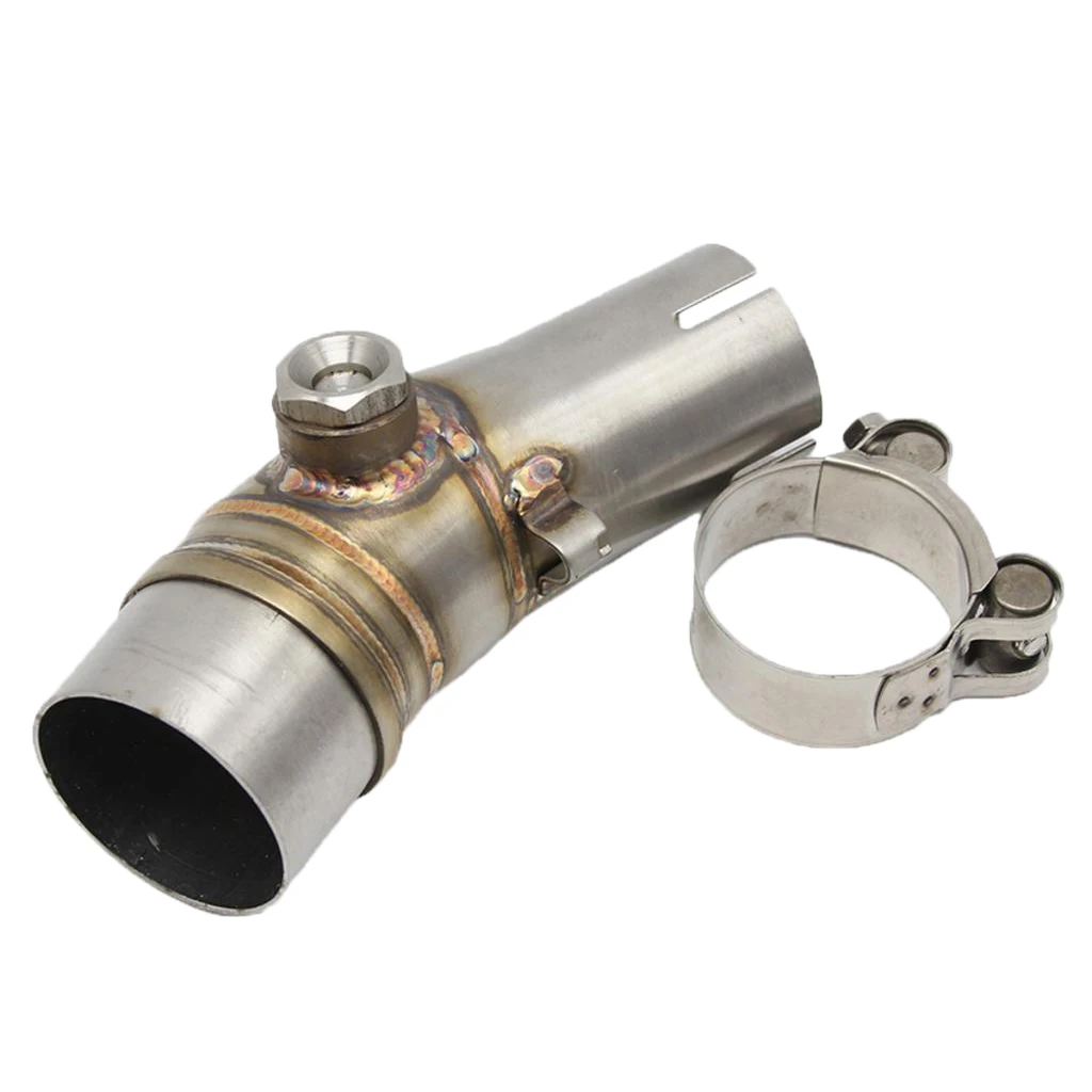 Motorcycle Exhaust Middle Pipe Connection muffler For Kawasaki ER6N 2010-2014 5.7″*2.2″ Full Stainless Steel Great Sound Effect
Motorcycle Exhaust Middle Pipe Connection muffler For Kawasaki ER6N 2010-2014 5.7″*2.2″ Full Stainless Steel Great Sound Effect
