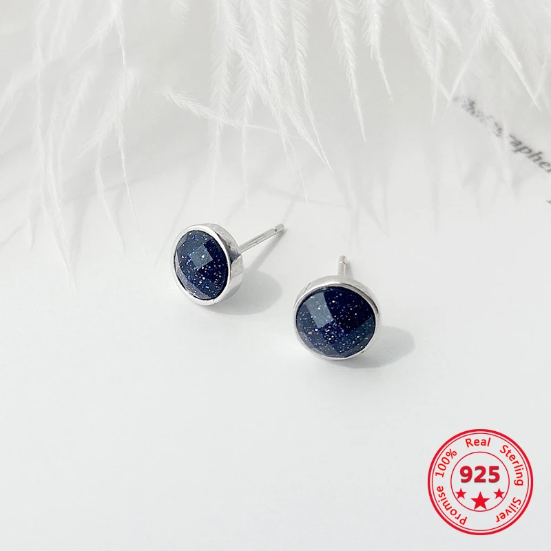 Factory Price 100% 925 Silver Fashion Concise Delicate Purple Sand Crystal Stud Earrings Fine Jewelry for Female
Factory Price 100% 925 Silver Fashion Concise Delicate Purple Sand Crystal Stud Earrings Fine Jewelry for Female
