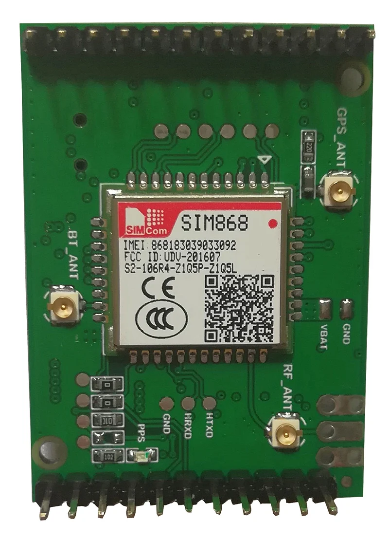 Последняя Университетская практика SIM868 четырехдиапазонная GSM GPRS Защитная