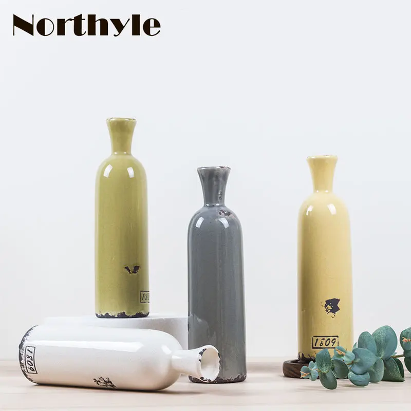 Northyle Classic Pastoral Vintage Simple Ceramic Porcelain Flowers Vase Bottle For Plants Home Balcony Decoration
Northyle Classic Pastoral Vintage Simple Ceramic Porcelain Flowers Vase Bottle For Plants Home Balcony Decoration