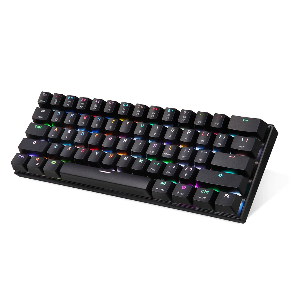 CK62 BT3.0 USB Wired Keyboard RGB Mechanical Keyboard Gaming Keyboards for Tablet Laptop Smartphone Blue&Red Switches
CK62 BT3.0 USB Wired Keyboard RGB Mechanical Keyboard Gaming Keyboards for Tablet Laptop Smartphone Blue&Red Switches