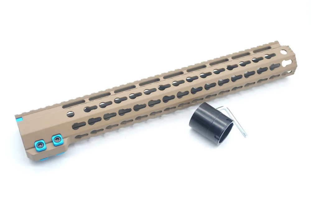 Aplus 15 дюймов загар Печатный свободный поплавок высокий профиль Keymod Picatinny Rail Handguard Fit LR-308
Aplus 15 дюймов загар Печатный свободный поплавок высокий профиль Keymod Picatinny Rail Handguard Fit LR-308