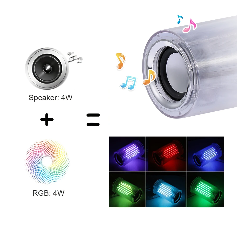 BT Speaker Stage Effect Light Flame Music Light Intelligent E26 Smart RGB Light Audio Music Bulb for Home Party Bar
BT Speaker Stage Effect Light Flame Music Light Intelligent E26 Smart RGB Light Audio Music Bulb for Home Party Bar