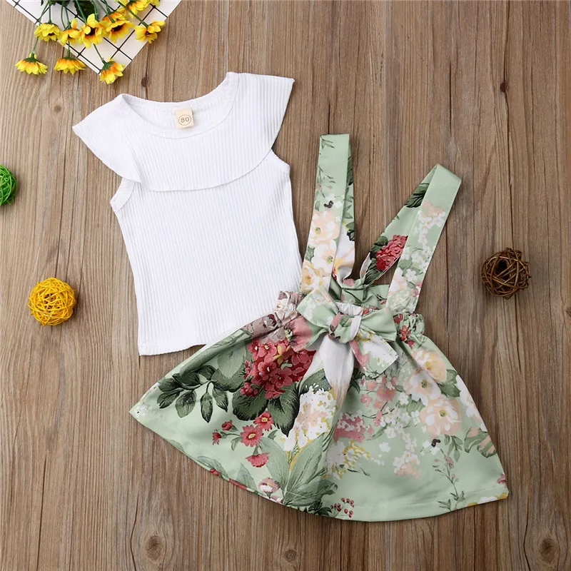 New Arrivals Lovely Newborn Kid Baby Girl Sleeveless Tops Floral Dress Sundress Outfit Clothes Ruffles Sleeveless Cotton 2Pcs
New Arrivals Lovely Newborn Kid Baby Girl Sleeveless Tops Floral Dress Sundress Outfit Clothes Ruffles Sleeveless Cotton 2Pcs