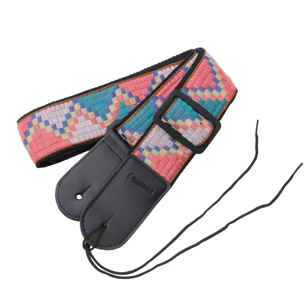 Longteam Bohemian National Style Hawaii Guitar Ukulele Strap Thicken Charm Distinctive Nylon Woven Fabric Leather Belt Straps
Longteam Bohemian National Style Hawaii Guitar Ukulele Strap Thicken Charm Distinctive Nylon Woven Fabric Leather Belt Straps