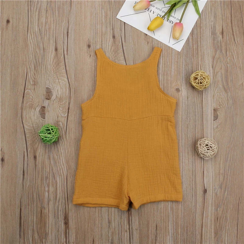 Newborn Toddler Kids Baby Girl Boy Rompers Clothes Summer Solid Soft Cotton Romper Bebe Kids Button Sleeveless Jumpsuits Outfits
Newborn Toddler Kids Baby Girl Boy Rompers Clothes Summer Solid Soft Cotton Romper Bebe Kids Button Sleeveless Jumpsuits Outfits