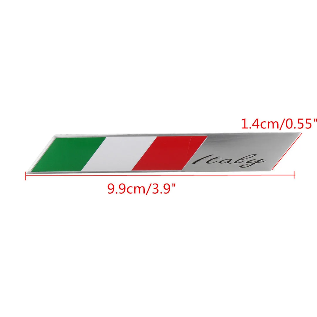 For Car Interior Exterior Decoration 2pcs Aluminum Italy Flag Car Emblem 3D Design Italian Badge Sticker Decal Decors Mayitr
For Car Interior Exterior Decoration 2pcs Aluminum Italy Flag Car Emblem 3D Design Italian Badge Sticker Decal Decors Mayitr