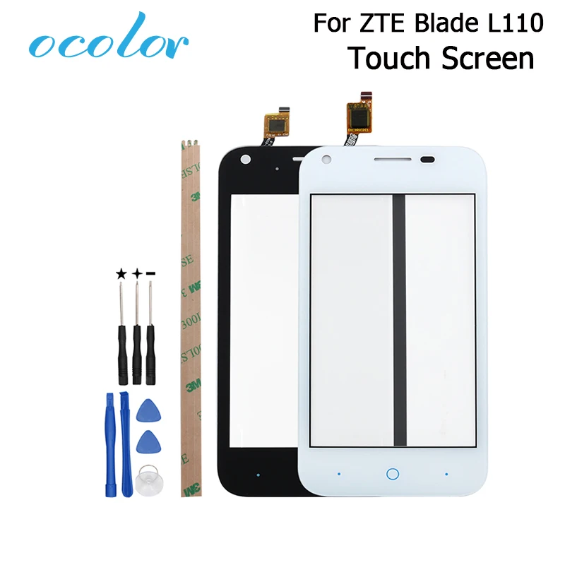 Ocolor для ZTE Blade L110 сенсорный экран Сенсорная панель идеальный Ремонт Запчасти