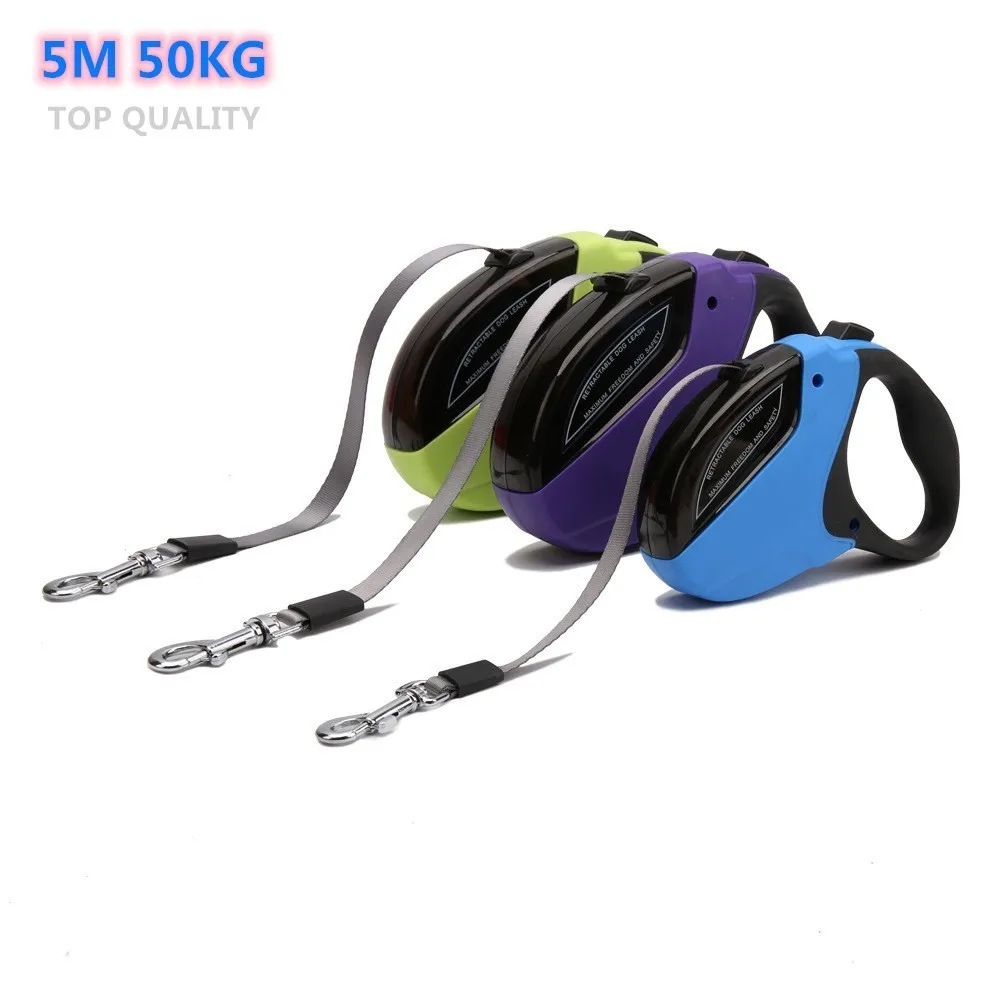 Best quality Engineering Plastic 5M 50KG Automatic Retractable Dog Leash Medium Large Dog Leash For Pet Puppy Dog Accessories
Best quality Engineering Plastic 5M 50KG Automatic Retractable Dog Leash Medium Large Dog Leash For Pet Puppy Dog Accessories