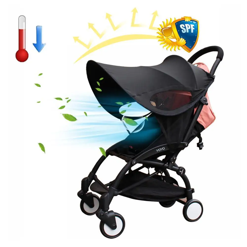 Baby Stroller General Sunshade Cover Anti-uv Universal Baby Full Canopy Mosquito Net Sun Shield Protection Fabric Accessories
Baby Stroller General Sunshade Cover Anti-uv Universal Baby Full Canopy Mosquito Net Sun Shield Protection Fabric Accessories