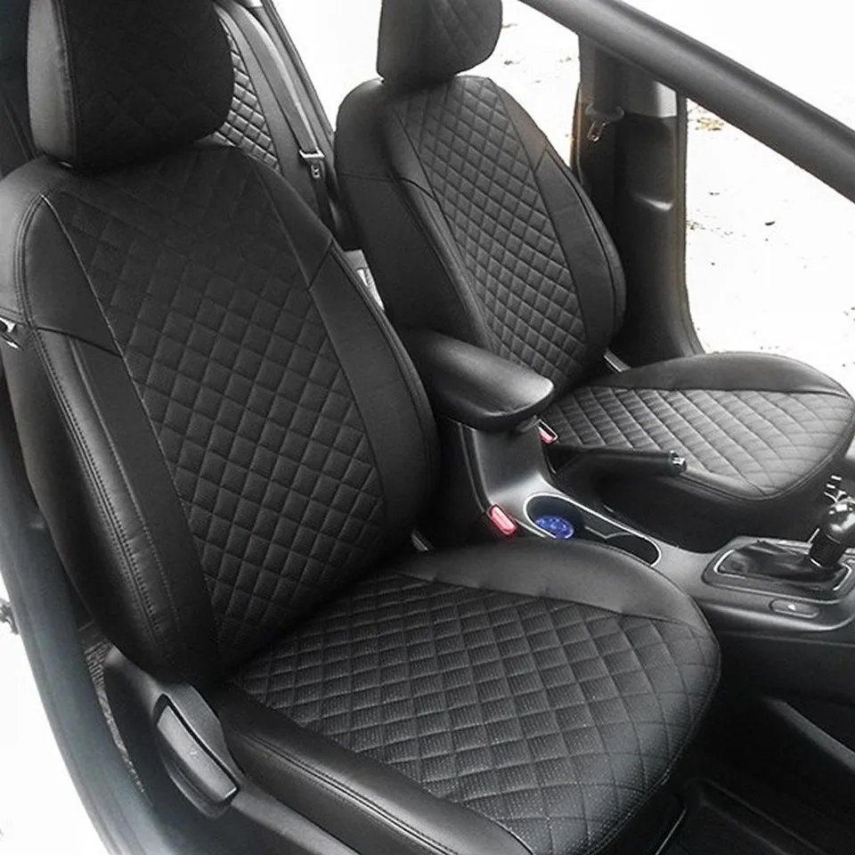 Чехлы на сиденья автомобиля 5D для Kia Ceed 2012 2018 (2 поколения) хэтчбек/вагон полный