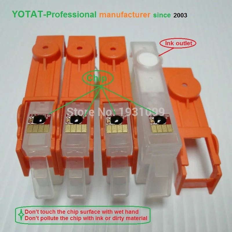YOTAT 1set refillable ink cartridge For HP862 for HP 862 for HP Photosmart C5324/C5370/C5373/C5380/C5383/C5388
YOTAT 1set refillable ink cartridge For HP862 for HP 862 for HP Photosmart C5324/C5370/C5373/C5380/C5383/C5388