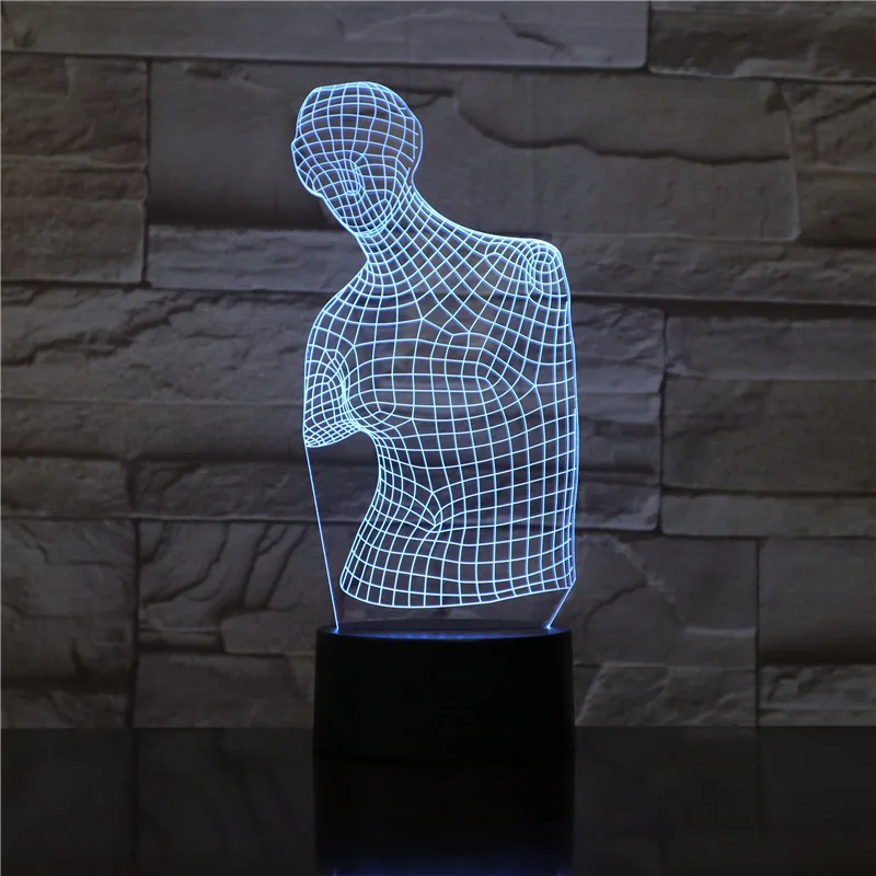 Venus de Milo Desk lamp Aphrodite of Milos LED Night Light sculpture Figure Touch Sensor RGB Decorative Lamp Child Kids 1772
Venus de Milo Desk lamp Aphrodite of Milos LED Night Light sculpture Figure Touch Sensor RGB Decorative Lamp Child Kids 1772