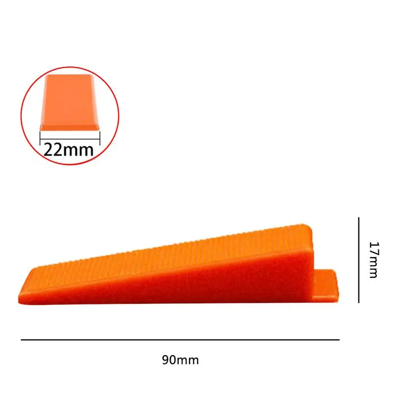 100pcs/Pack Tile Leveler Tile Locator Insert Tiling Aid Tool Wedge Leveler Leveling Machine
100pcs/Pack Tile Leveler Tile Locator Insert Tiling Aid Tool Wedge Leveler Leveling Machine