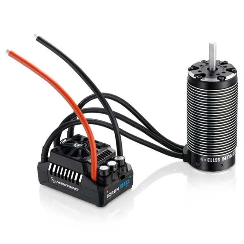 Hobbywing EzRun 56113SL 1/5 кв бесщеточный двигатель 3-8S MAX5 бесщеточный ESC 200A бесщеточный водонепроницаемый ESC встроенный BEC для радиоуправляемого автом...
Hobbywing EzRun 56113SL 1/5 кв бесщеточный двигатель 3-8S MAX5 бесщеточный ESC 200A бесщеточный водонепроницаемый ESC встроенный BEC для радиоуправляемого автом...