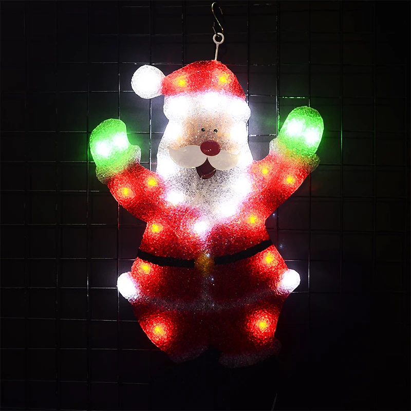 24V Рождественская танцевальная Санта Клаус EVA festival lights 22 in. Высокий luces de navidad