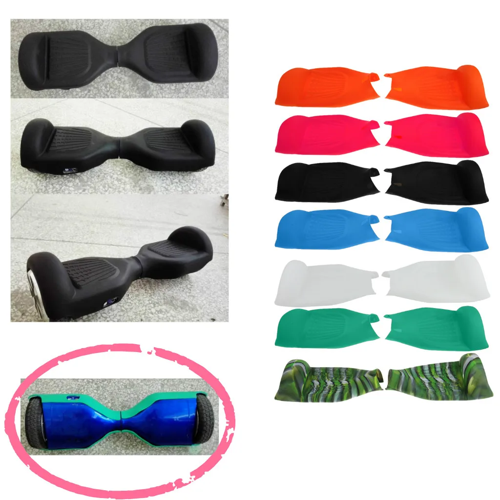 Silicone Soft Flexible Case Half Cover Scratch Protector for 6.5' Self High Quality Balancing Scooter Cover Protective Skin
Silicone Soft Flexible Case Half Cover Scratch Protector for 6.5' Self High Quality Balancing Scooter Cover Protective Skin
