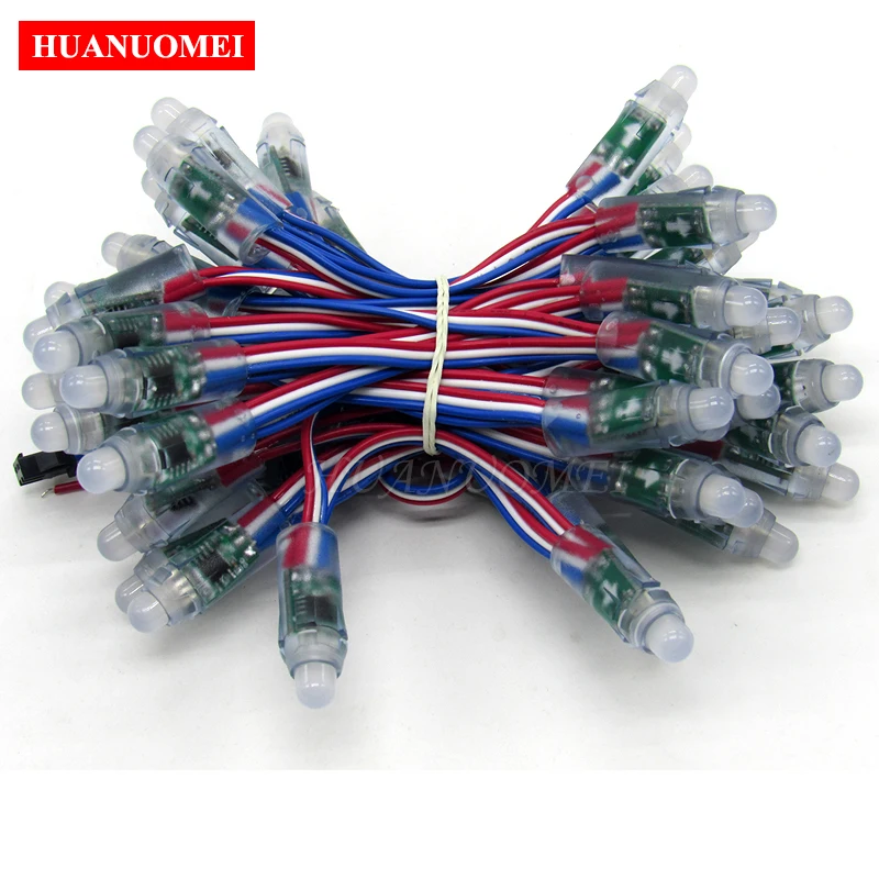 50pcs 5V 12mm UCS1903 IC RGB LED Module String Waterproof IP68 Digital Full Color LED Pixel Light Adressable String RGB Module
50pcs 5V 12mm UCS1903 IC RGB LED Module String Waterproof IP68 Digital Full Color LED Pixel Light Adressable String RGB Module