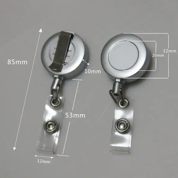 1pc Plastic Badge Reel for Access Card, Retractable Chain for Work Card,Name Card Holder Reel
1pc Plastic Badge Reel for Access Card, Retractable Chain for Work Card,Name Card Holder Reel