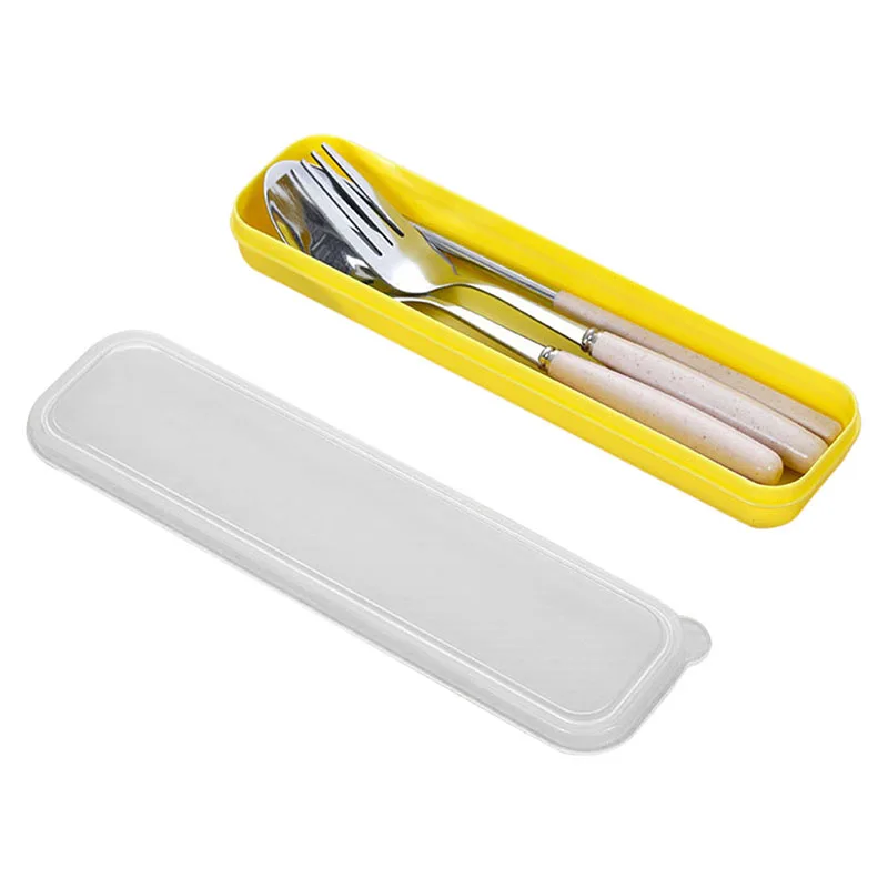 High Quality Portable Stainless Steel Dinnerware Set with Box Children Picnic Set Fork FBE2
High Quality Portable Stainless Steel Dinnerware Set with Box Children Picnic Set Fork FBE2