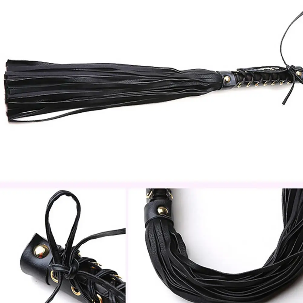 БДСМ кнут 44 см искусственная кожа взрослые порка Flogger флирт эротическая пара
