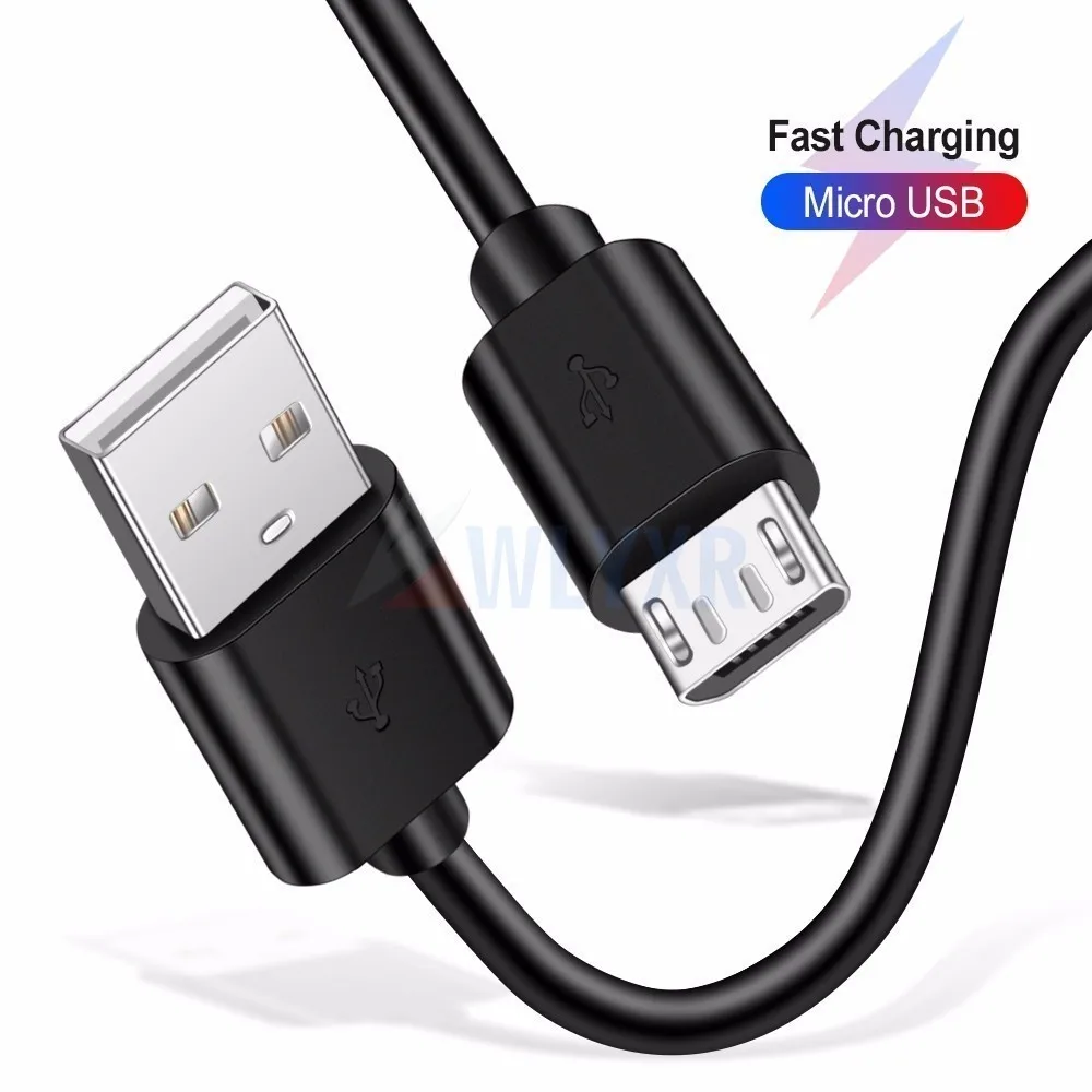 Micro USB Cable 2.4A Fast Charging Data Sync Cord for SAMSUNG Xiaomi High Qualtty 2M 1M 1.5M For Android Mobile Phone Cables
Micro USB Cable 2.4A Fast Charging Data Sync Cord for SAMSUNG Xiaomi High Qualtty 2M 1M 1.5M For Android Mobile Phone Cables