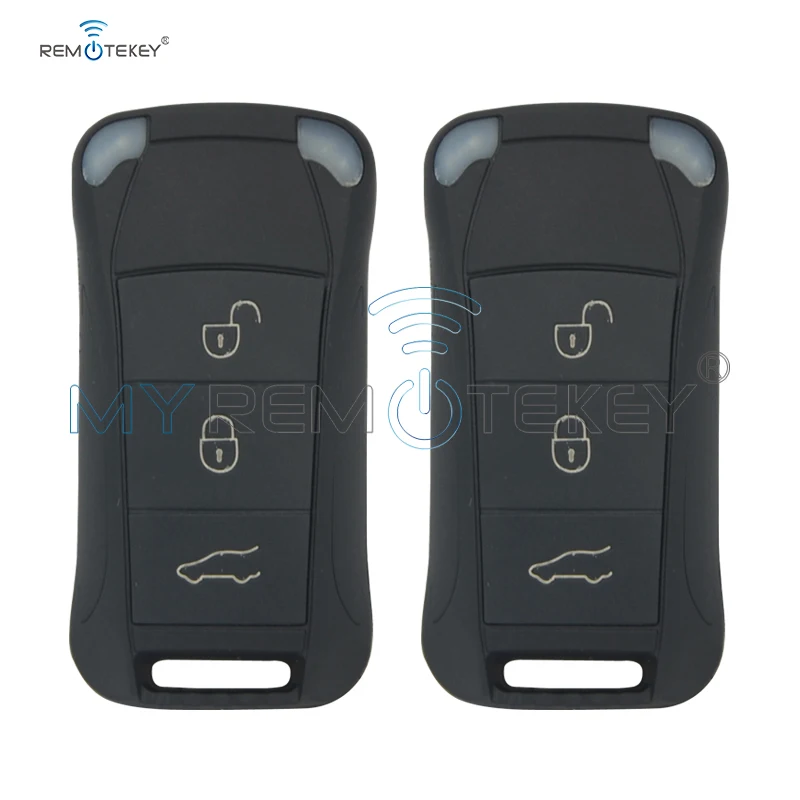 Remtekey 2pcs remote key 3 button 434MHZ for Porsche key for Cayenne car key 2003-2012 flip remote car key
Remtekey 2pcs remote key 3 button 434MHZ for Porsche key for Cayenne car key 2003-2012 flip remote car key