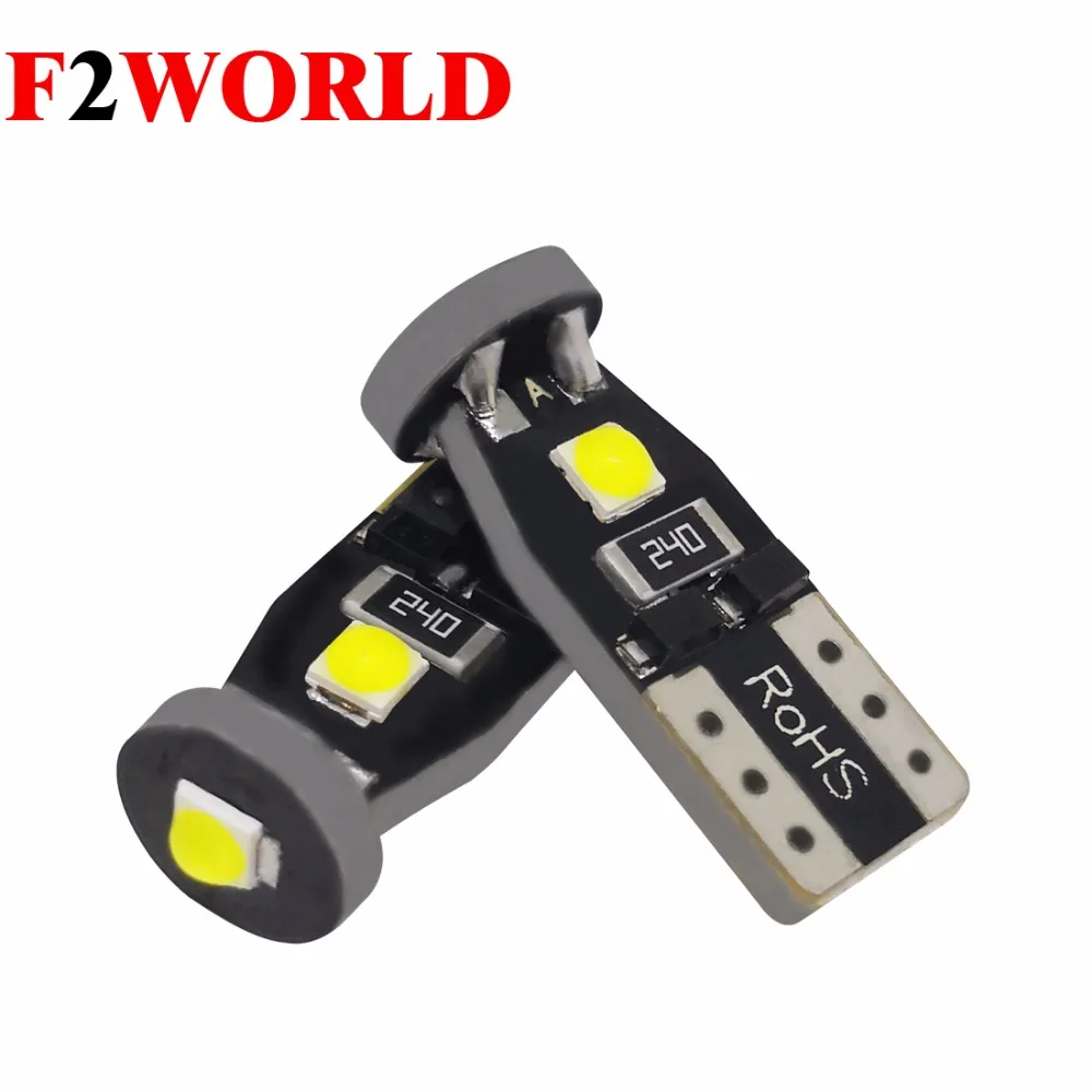 4 шт. из T10 3030 3SMD 12V Светодиодные Автомобильные лампы освещения PCB база парк W5W