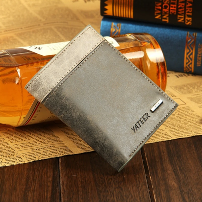 Men's Wallet Korean Student Wallet Simple Spell Leather Striped Matte Leather Wallet Leather Small Wallet Male 
Men's Wallet Korean Student Wallet Simple Spell Leather Striped Matte Leather Wallet Leather Small Wallet Male
